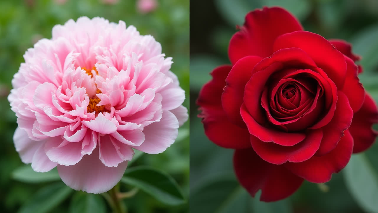 Peonies vs Roses: 5 Key Differences Every Gardener Should Know